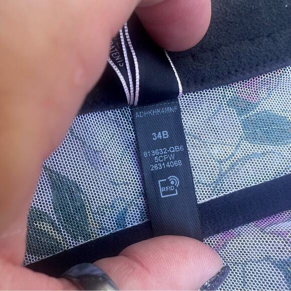 Victoria’s Secret Very Sexy Floral Black Lace Corset Bra 34B - Picture 6 of 6